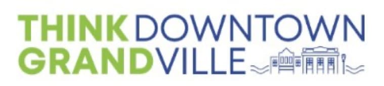 Think downtown grandville logo
